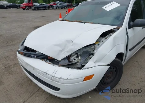 2002 Ford Focus Lx из США, поврежденный, VIN 1FAFP33P42W350981